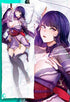 Raiden Shogun Body pillow case GENSHIN IMPACT Kush